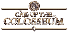 Call of the Colosseum logo