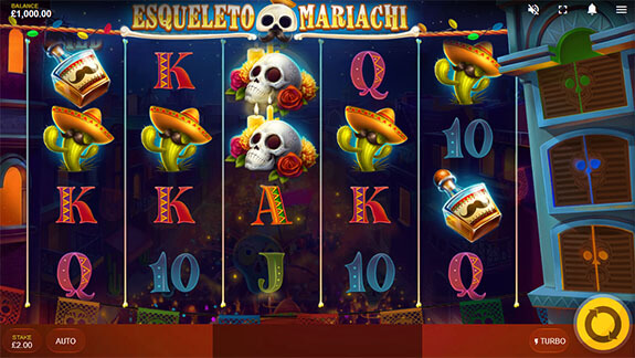 Esqueleto Mariachi Slot