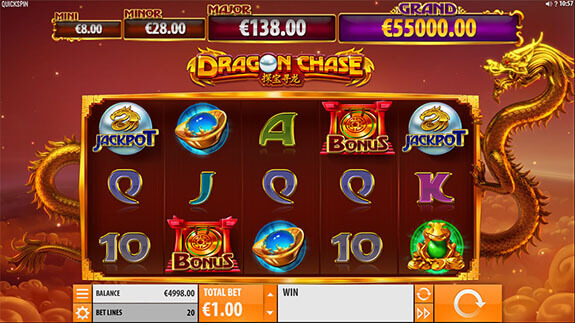 Dragon chase Slot