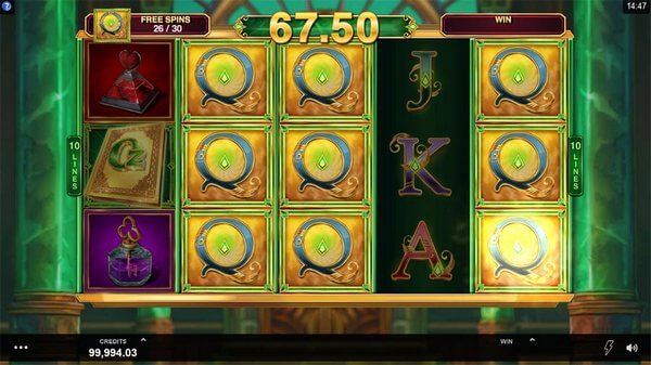 book of oz microgaming freespins